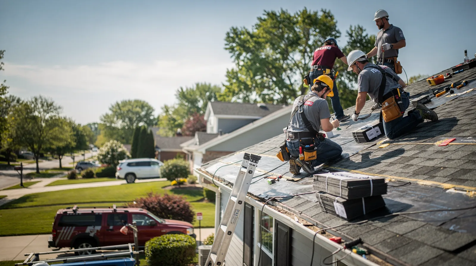 Roof Repair in Oakville, CT around you